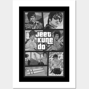 Vintage Movie Bruce Jeet Kune Do Be Water Lee Posters and Art